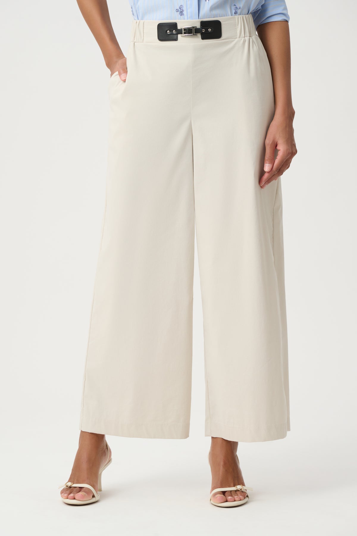 Joseph Ribkoff Poplin Culotte Pants 271048