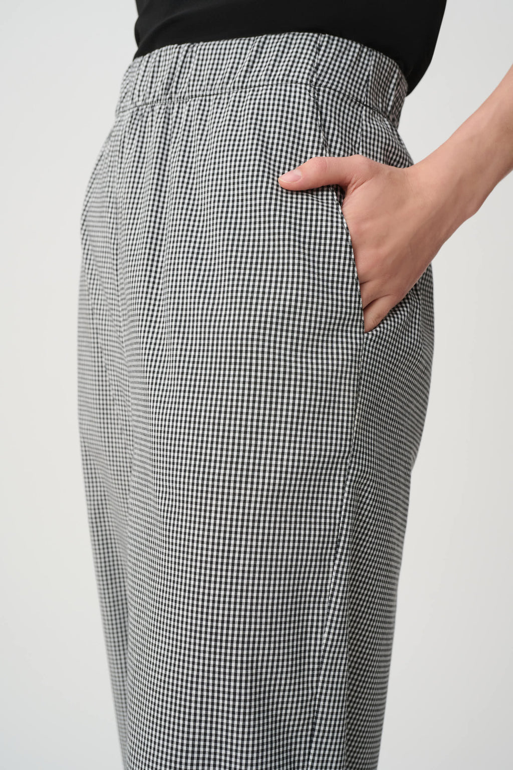 Joseph Ribkoff Gingham Culotte Pants 271194