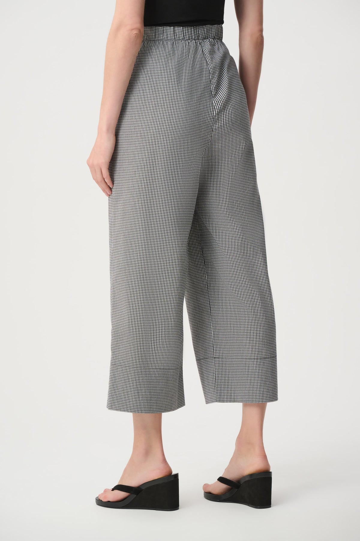 Joseph Ribkoff Gingham Culotte Pants 271194