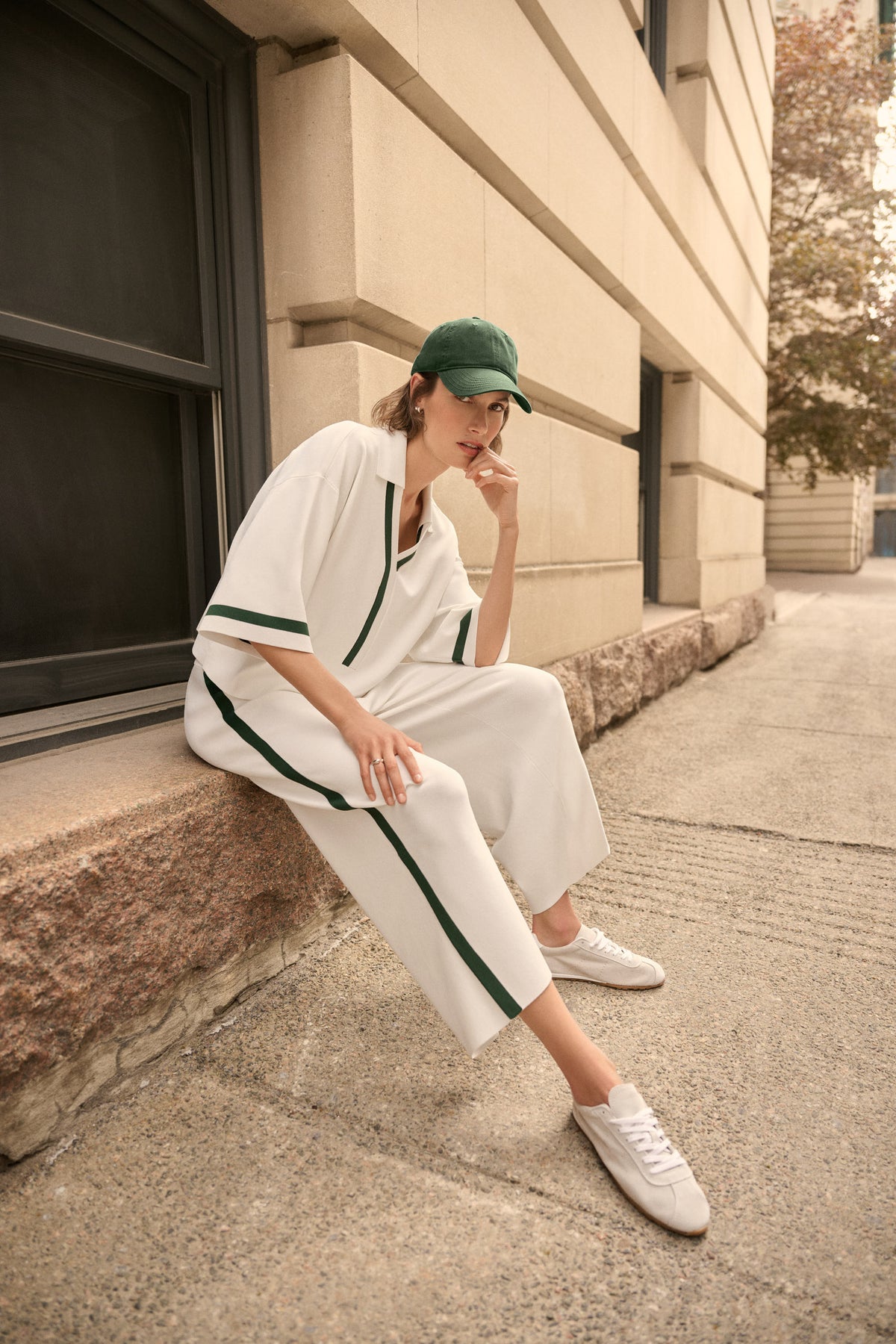 Joseph Ribkoff Side Stripe Culotte Pants 271642
