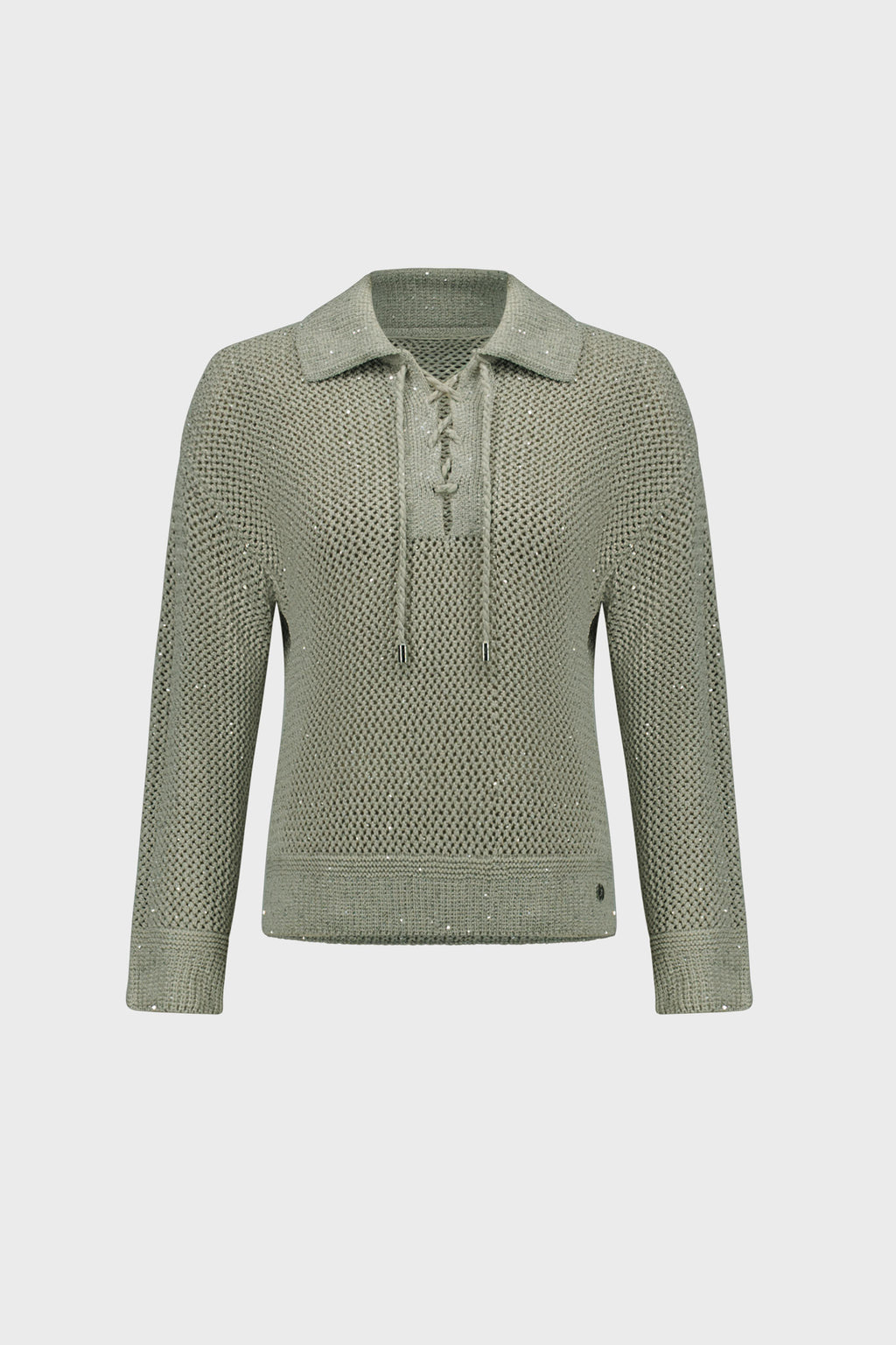 Joseph Ribkoff Sequin Polo Sweater 271904