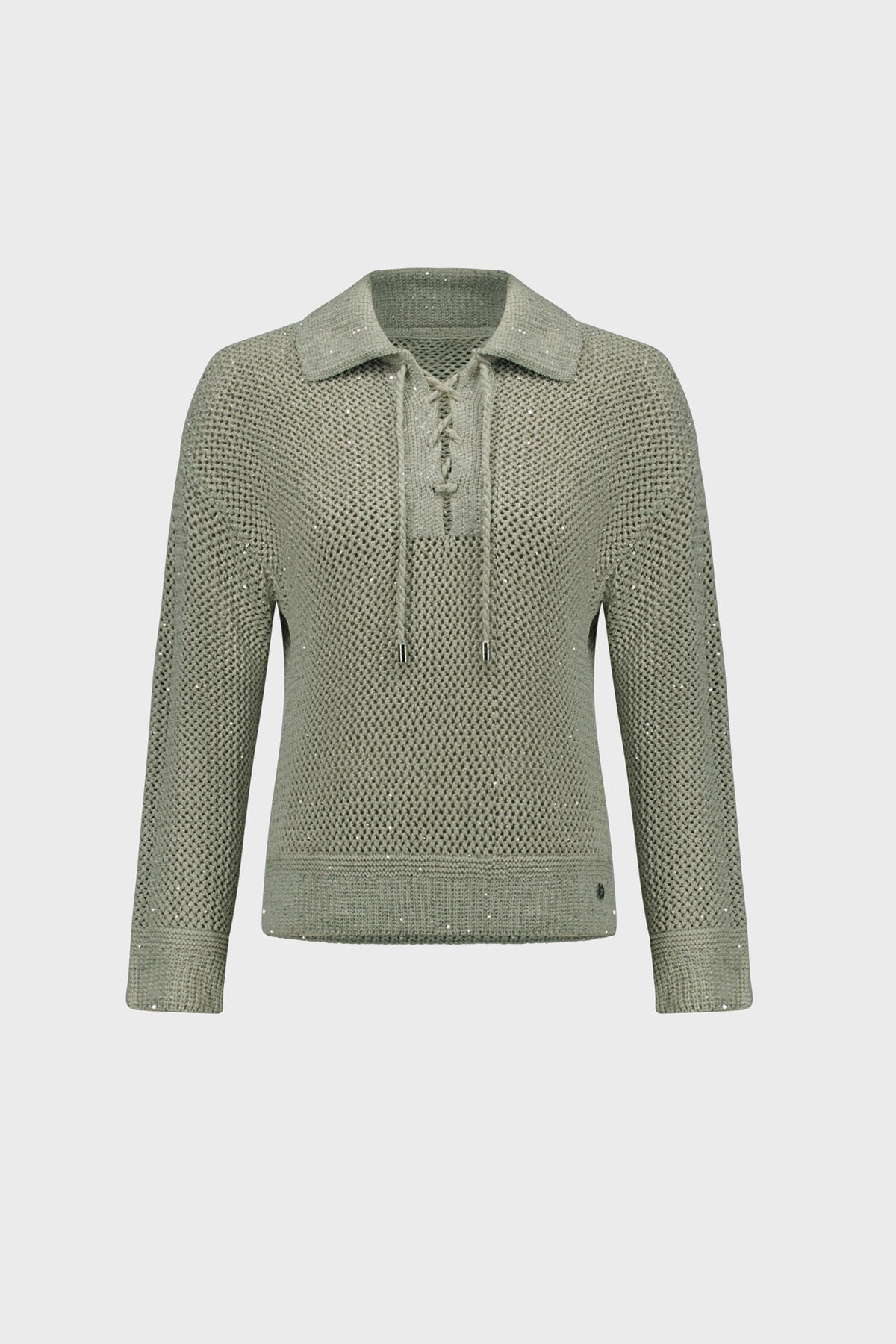 Joseph Ribkoff Sequin Polo Sweater 271904
