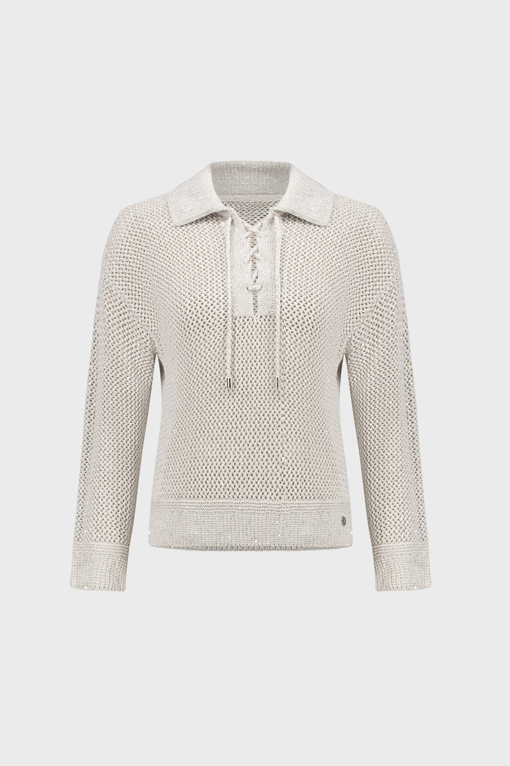 Joseph Ribkoff Sequin Polo Sweater 271904