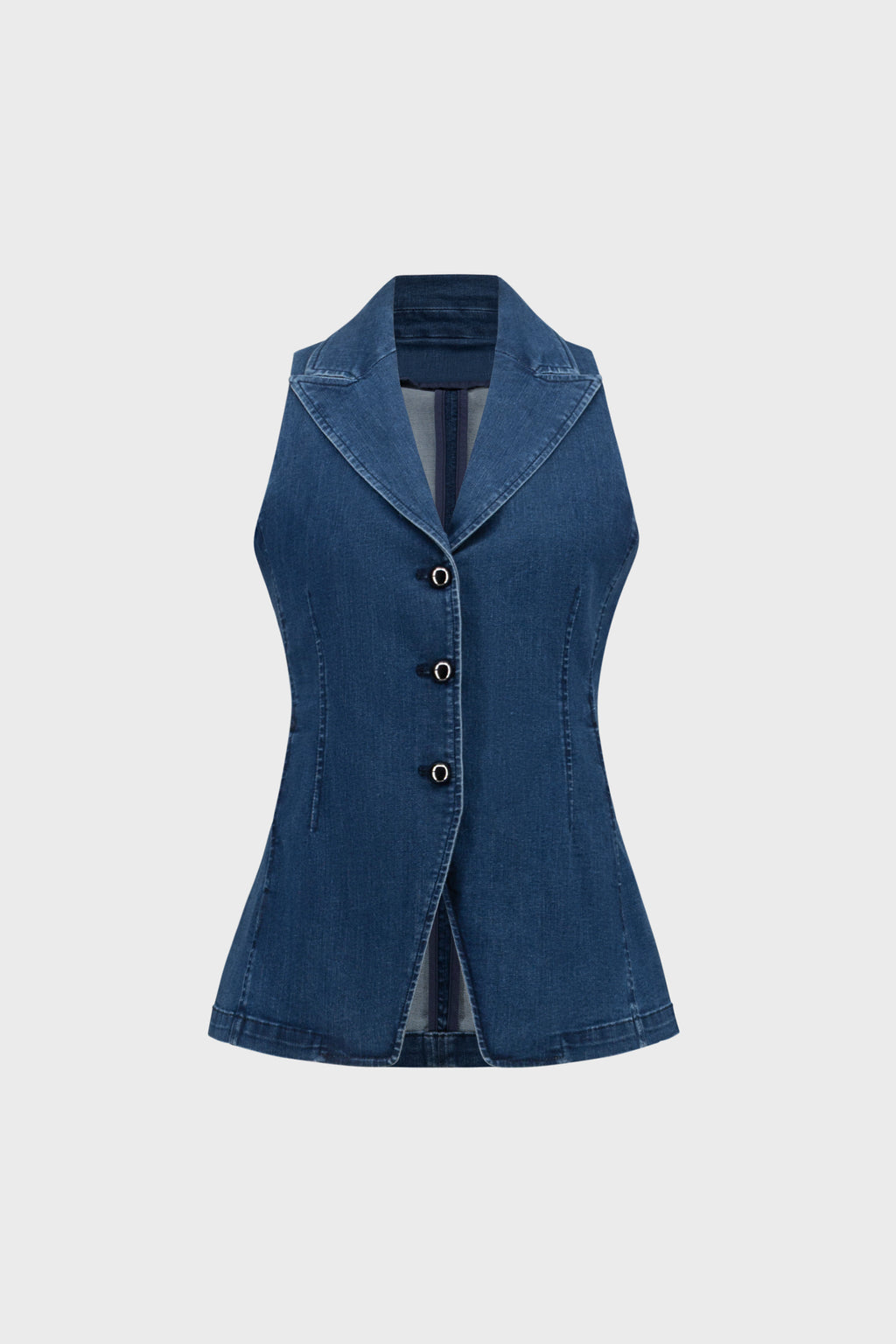 Joseph Repreve® Denim Fitted Vest 271946