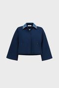 Joseph Ribkoff Cotton Bell Sleeve Swing Jacket 271978