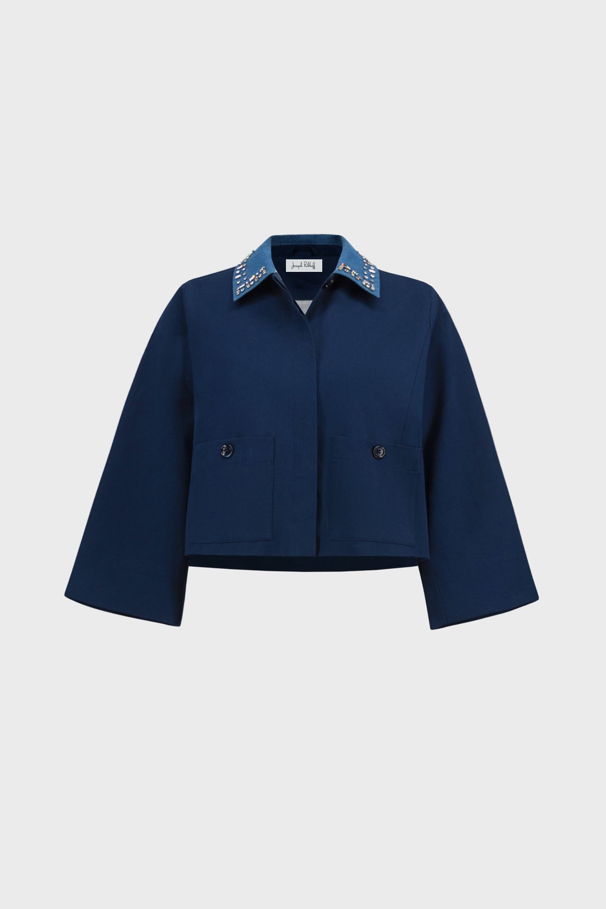Joseph Ribkoff Cotton Bell Sleeve Swing Jacket 271978