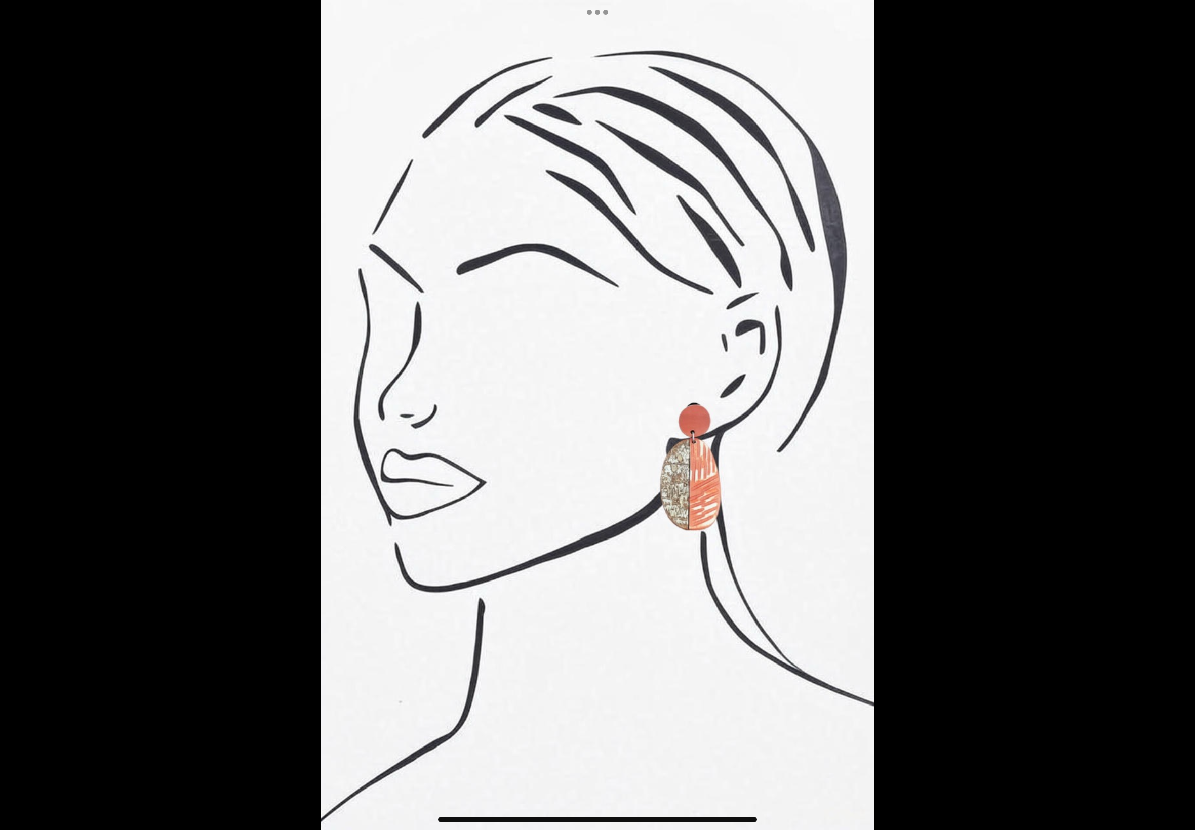 Blue Scarab Earrings BS180