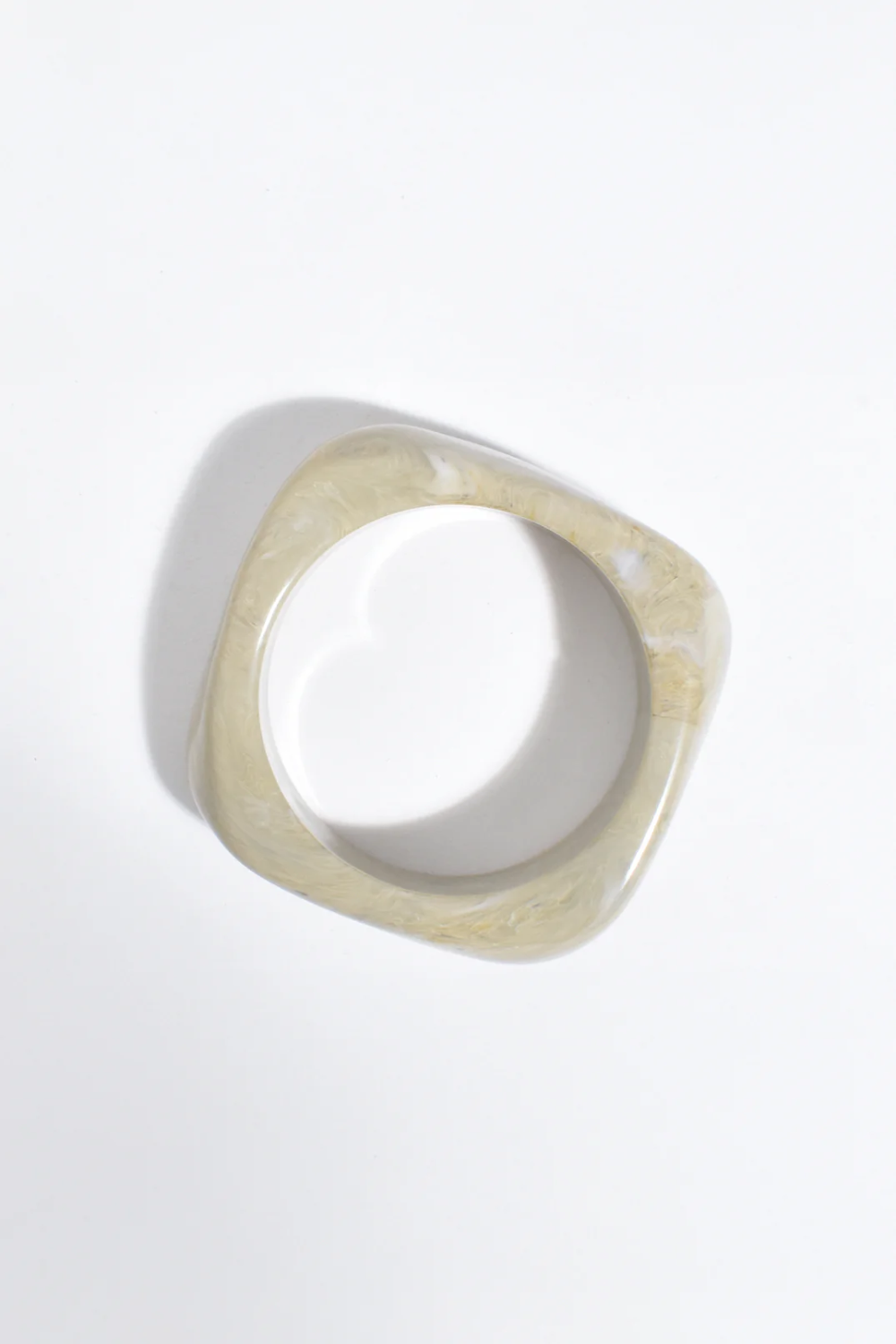 Adorne Resin Stacking Bangles - Nude ACD1640