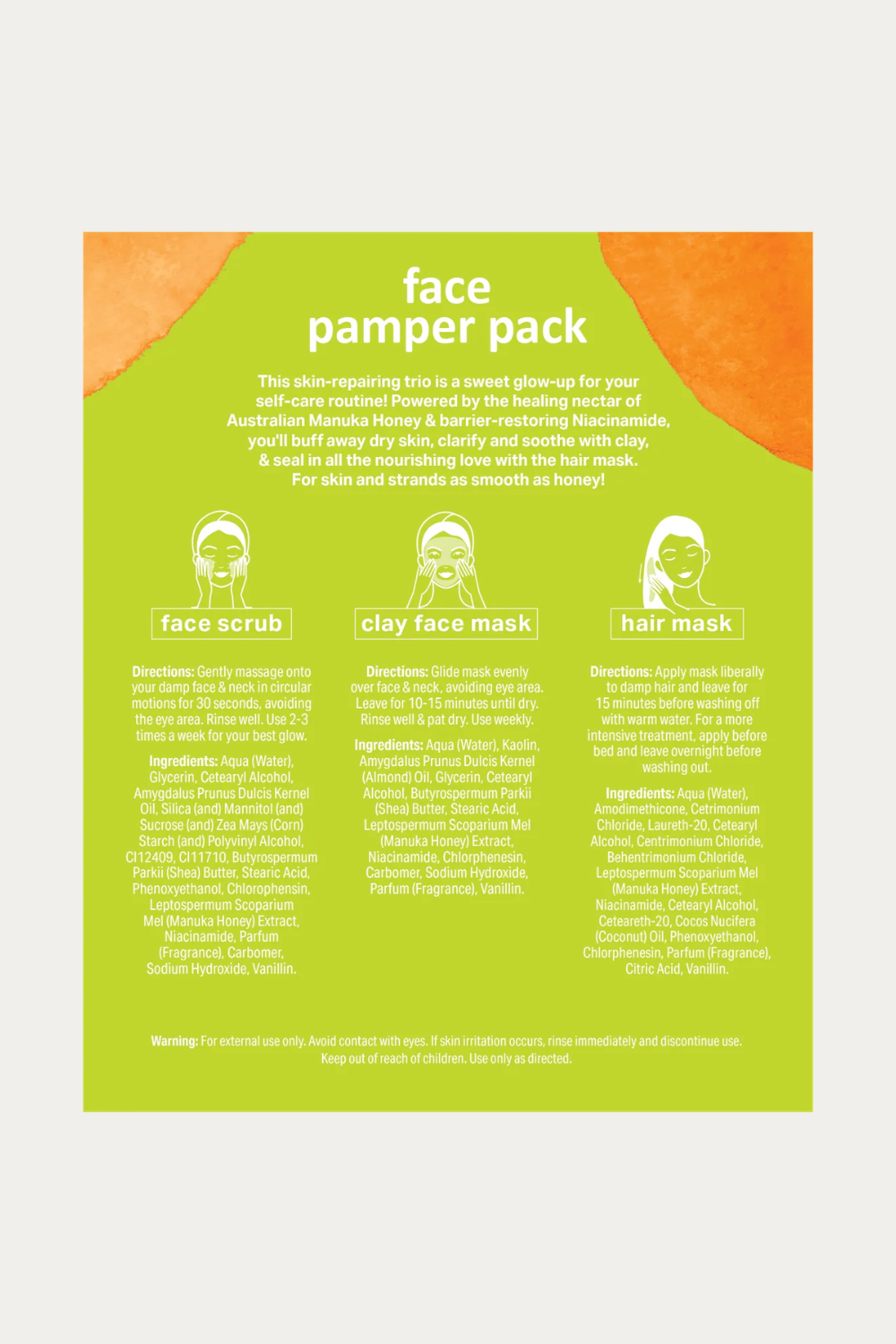 Splotch Body Manuka Honey & Niacinamide Skin Like Honey Face Pamper Pack