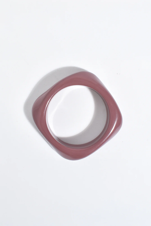 Adorne Resin Stacking Bangles - Dust Pink ACD1640