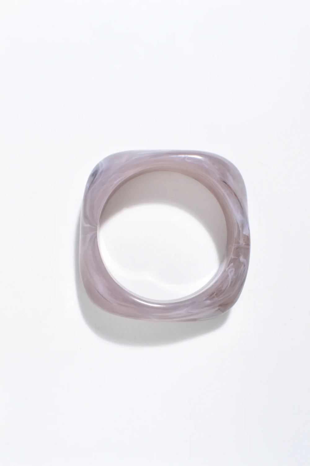 Adorne Resin Stacking Bangles - Grey ACD1640