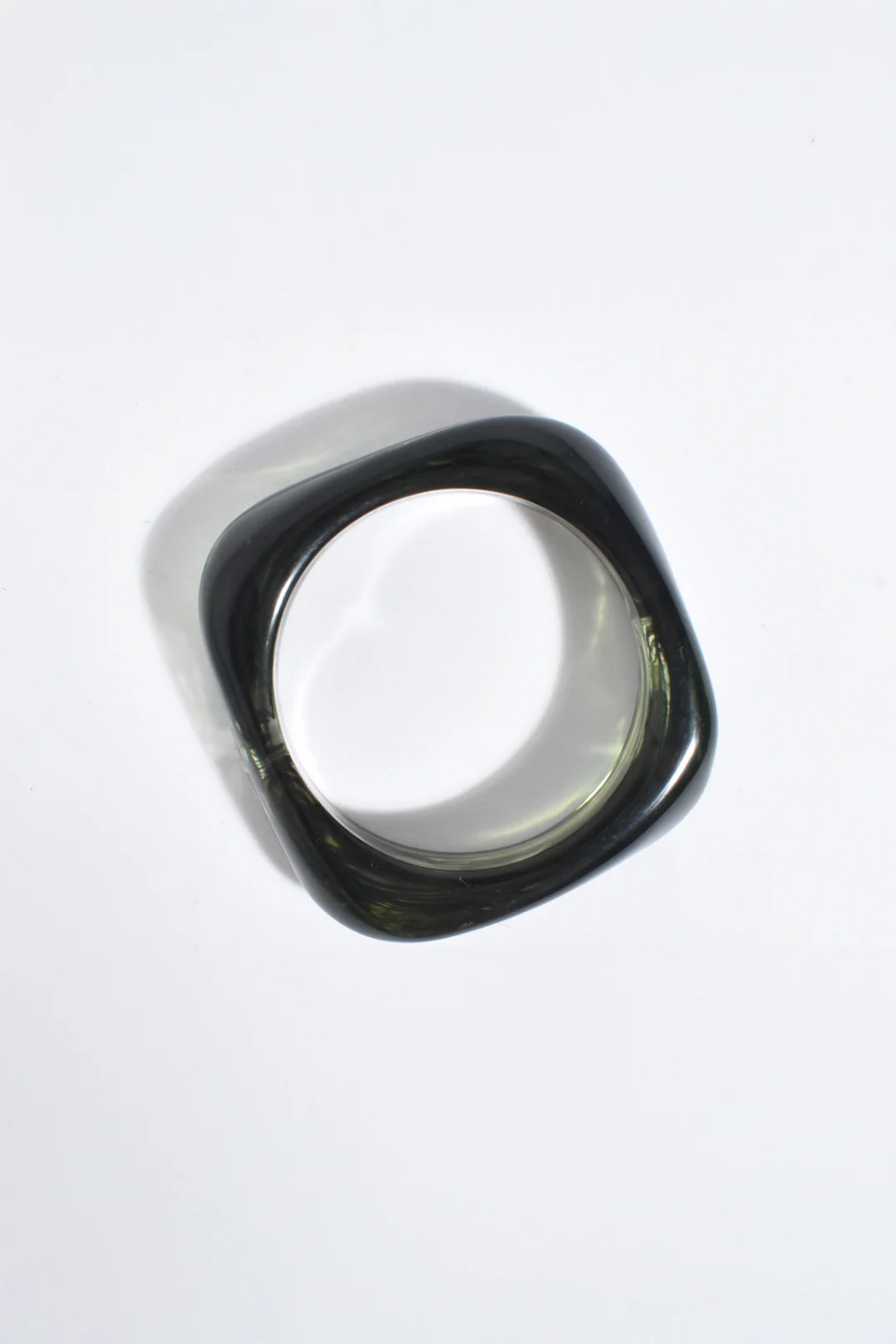 Adorne Resin Stacking Bangles - Dark Green ACD1640