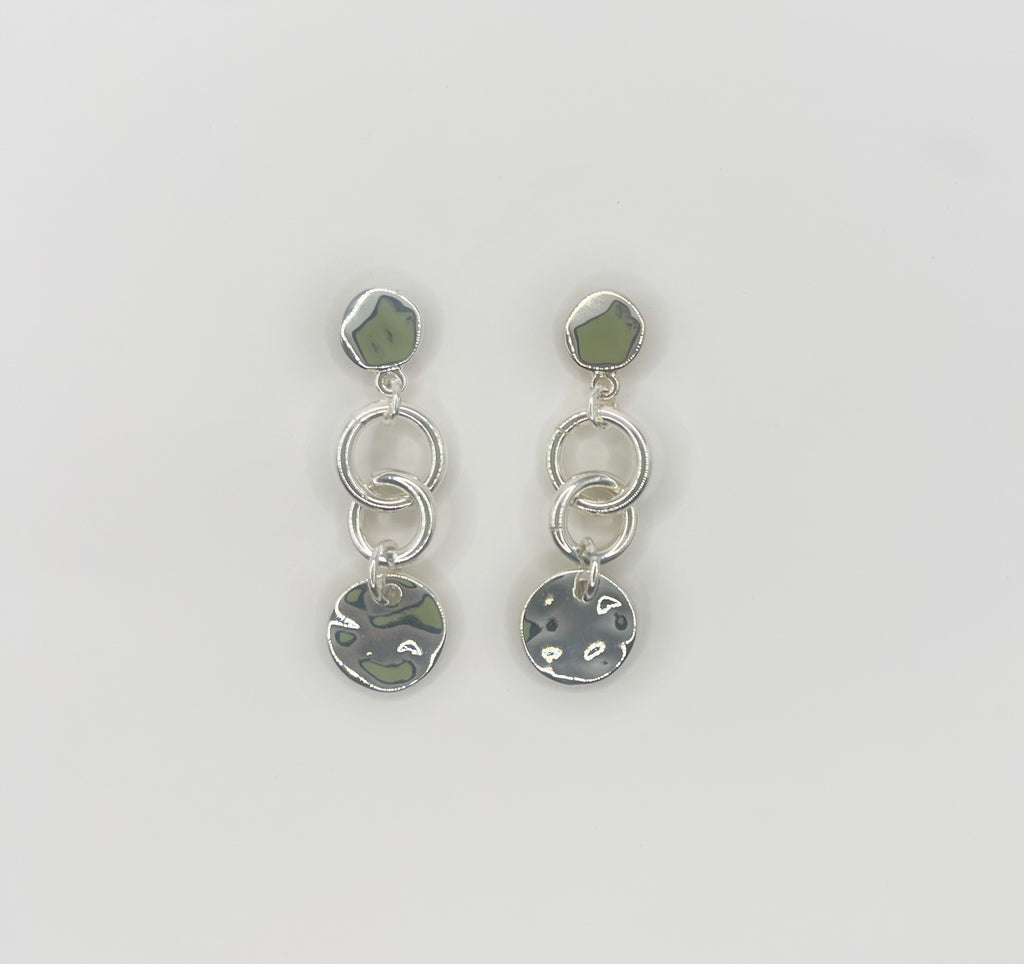 Blue Scarab Earrings RG170