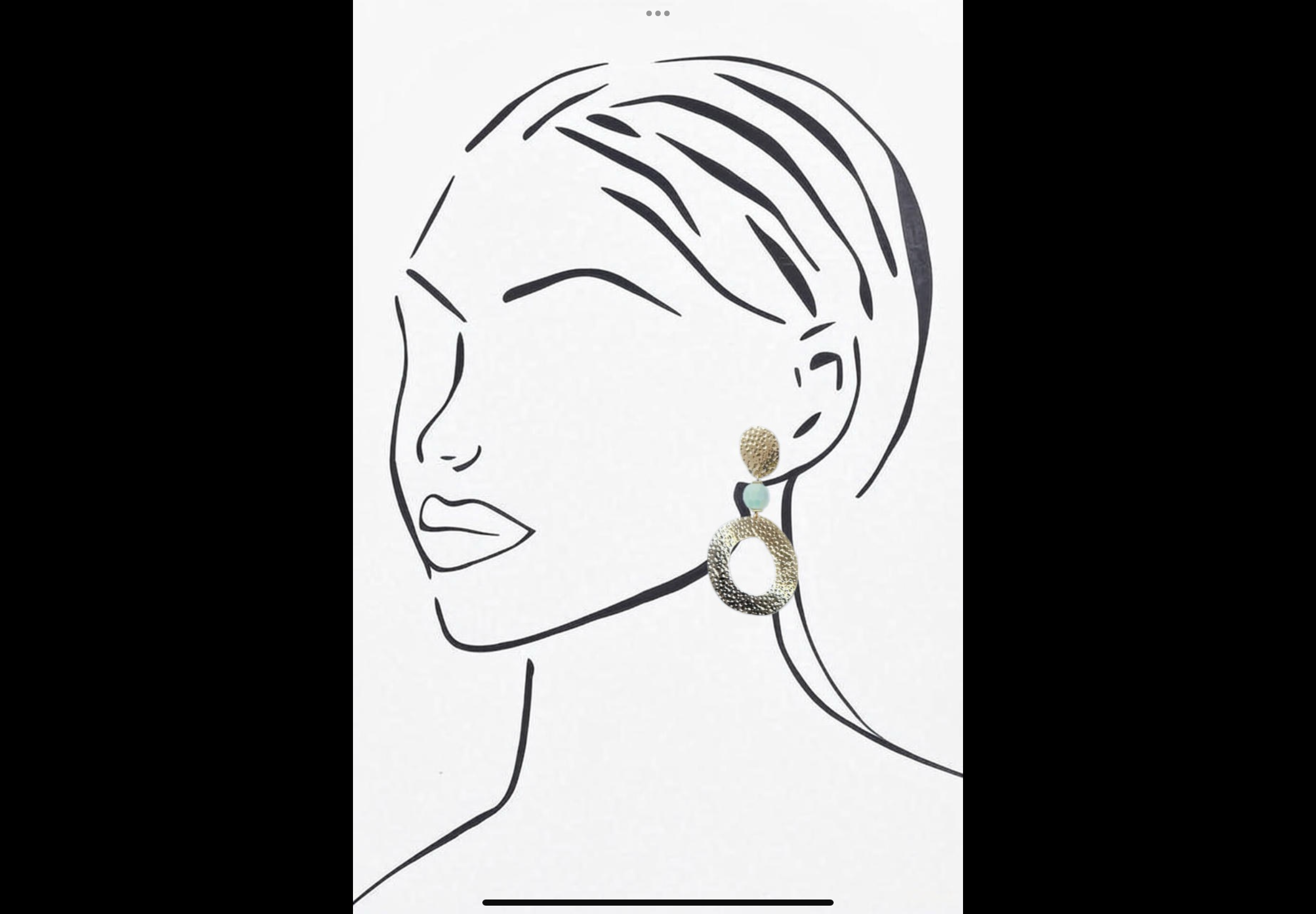 Blue Scarab Earrings BS227