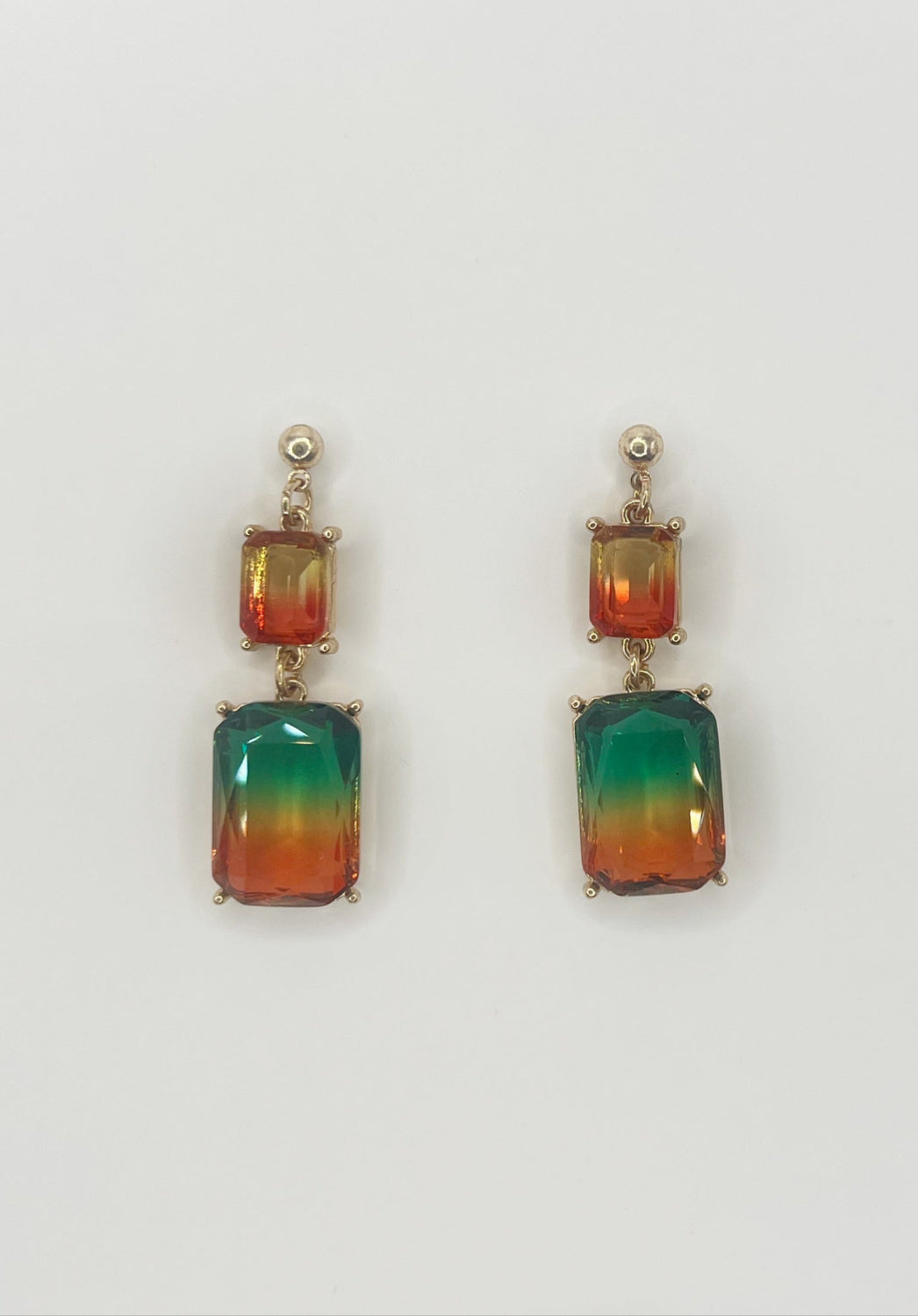Blue Scarab Earrings BS236