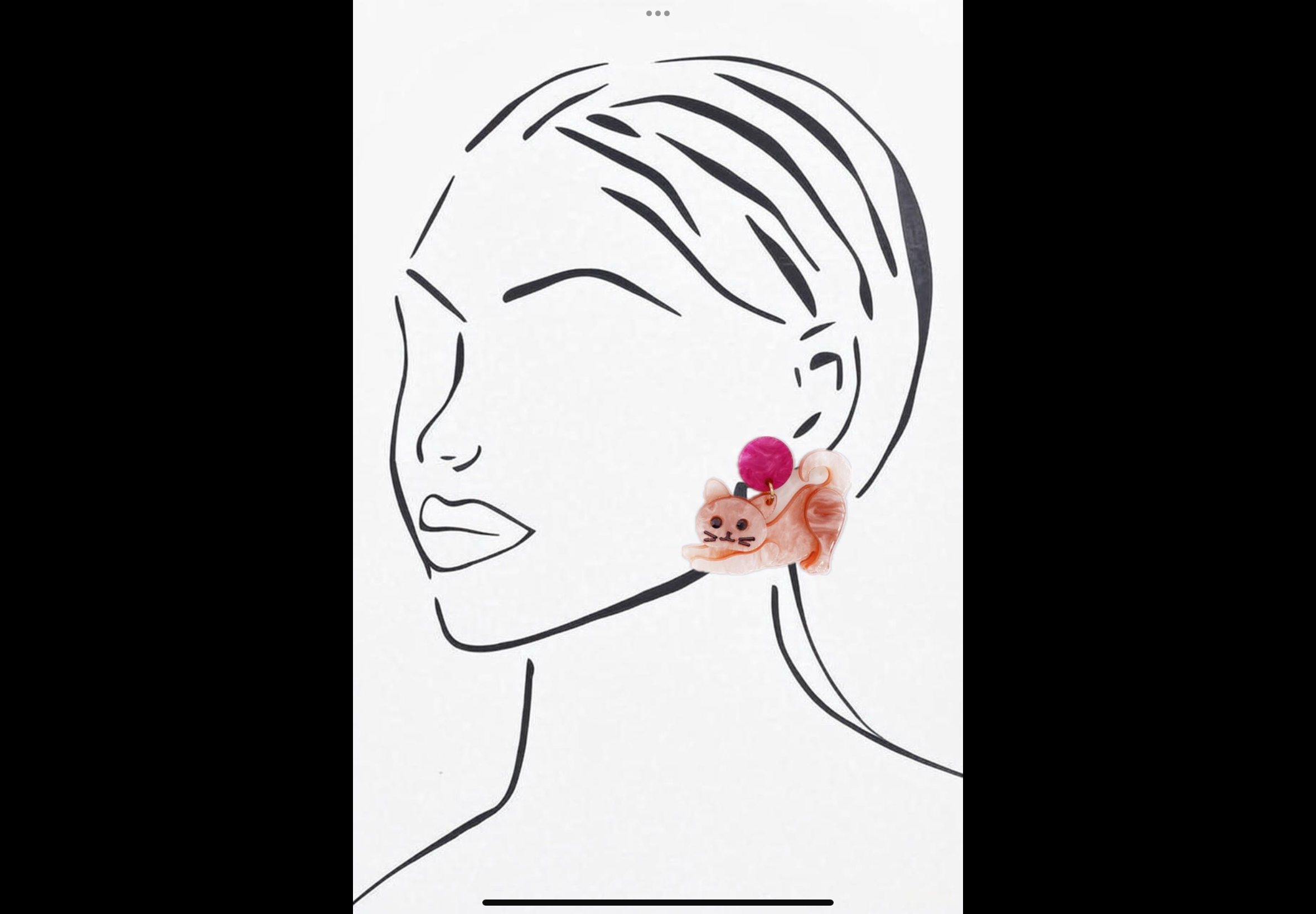 Blue Scarab Earrings BS176