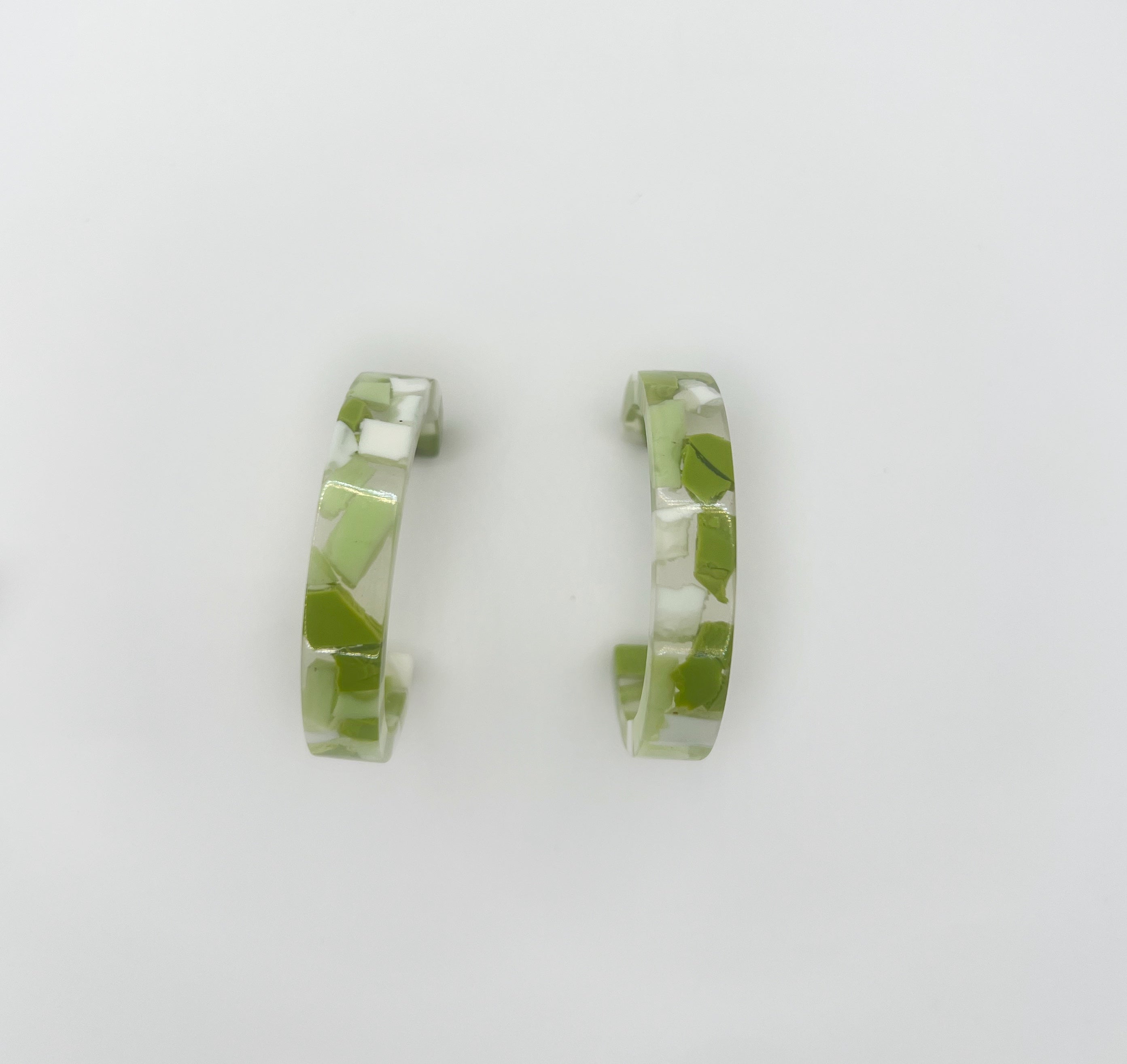 Acrylic Hoop Earrings HB200