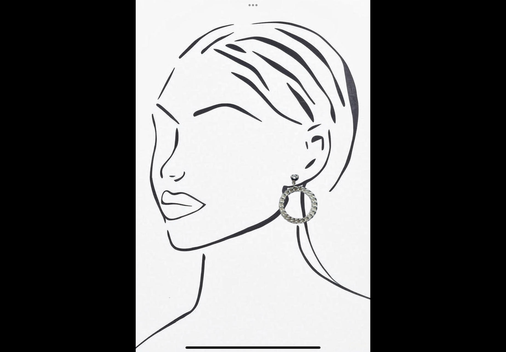 Blue Scarab Earrings S171