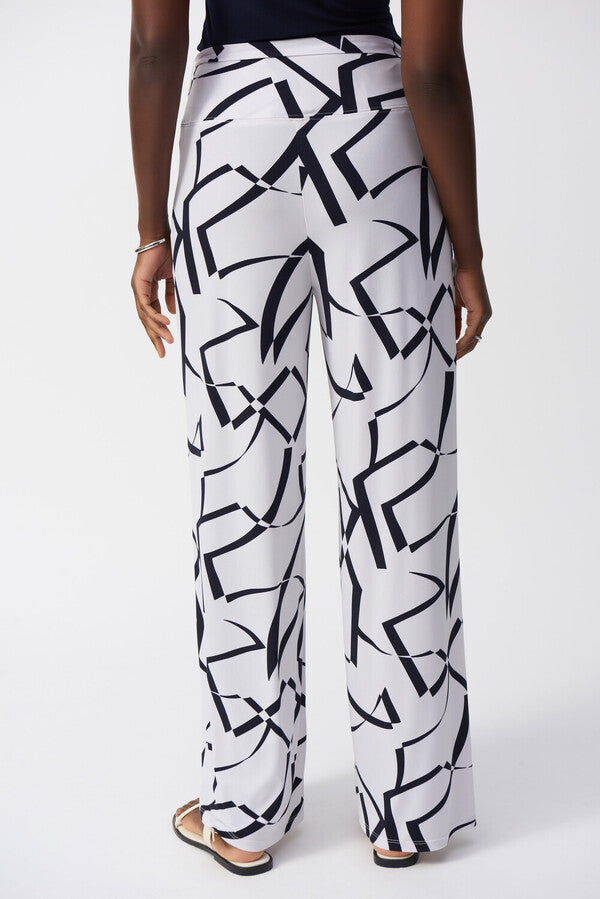 Joseph Ribkoff High-waisted Abstract Trousers 251216