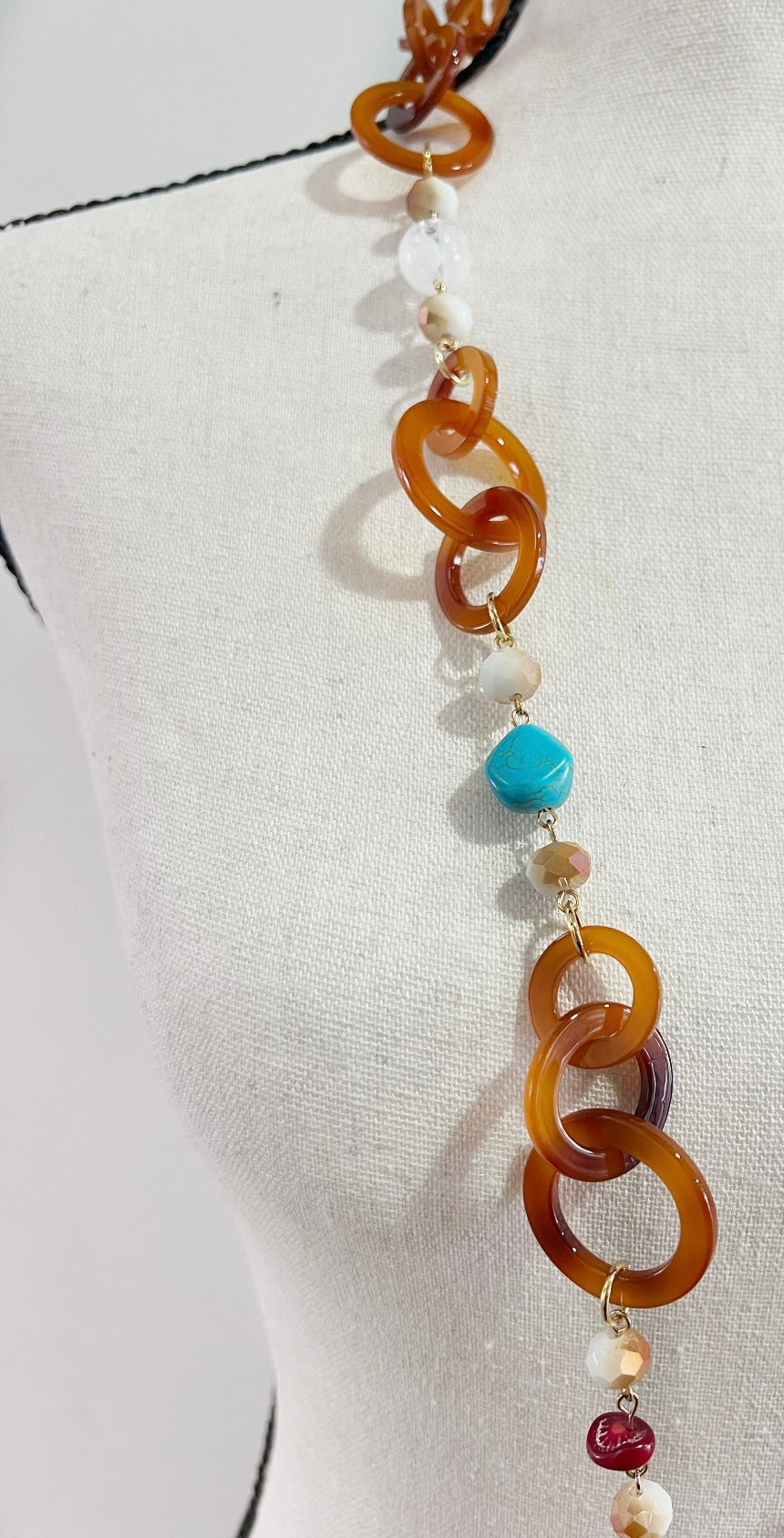 Blue Scarab Necklace BS161