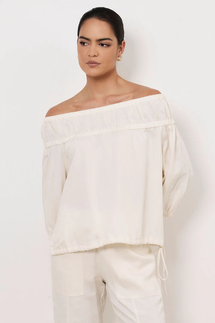 Adorne Roma Off Shoulder Top AJD2240