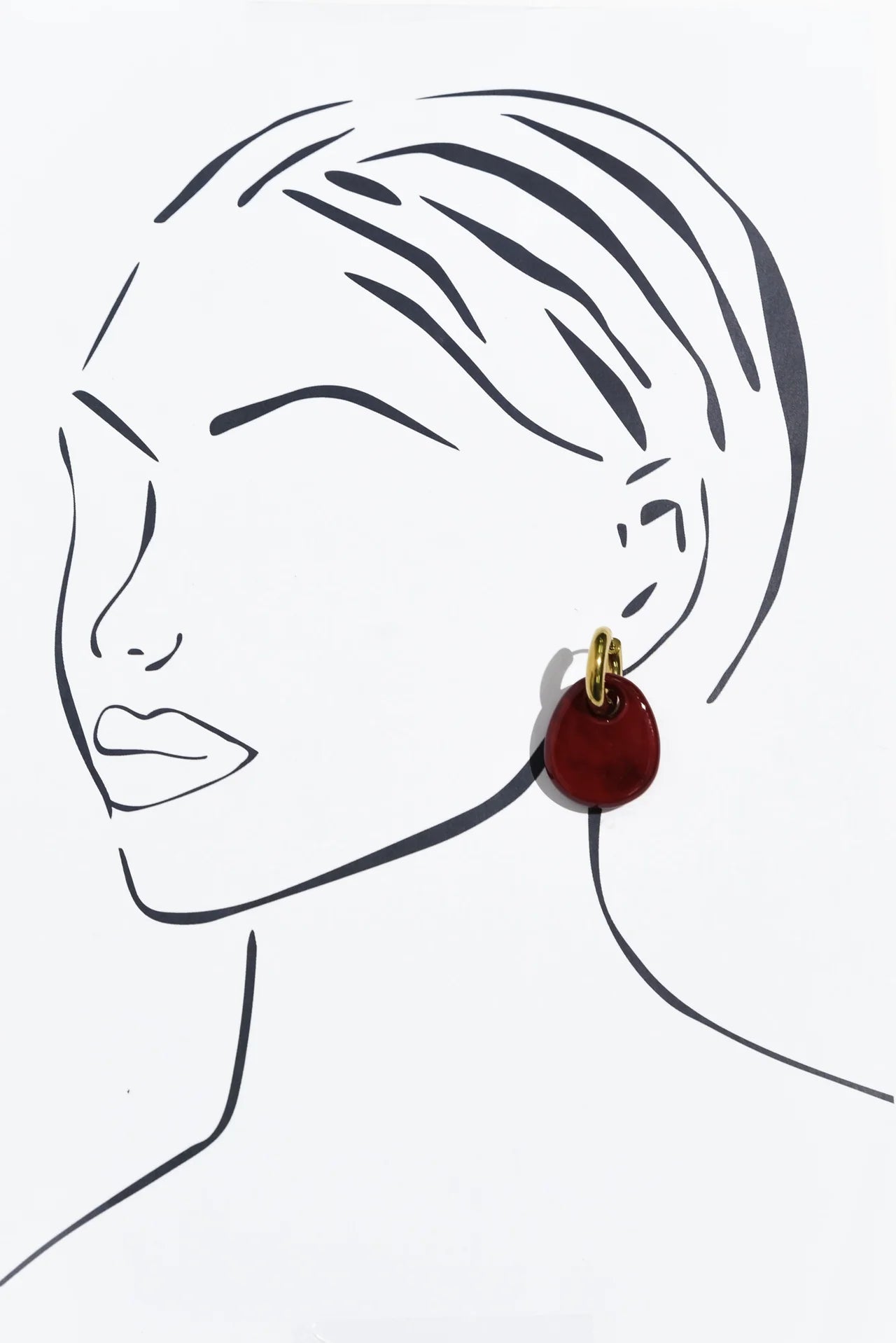 Blue Scarab Earrings E440547
