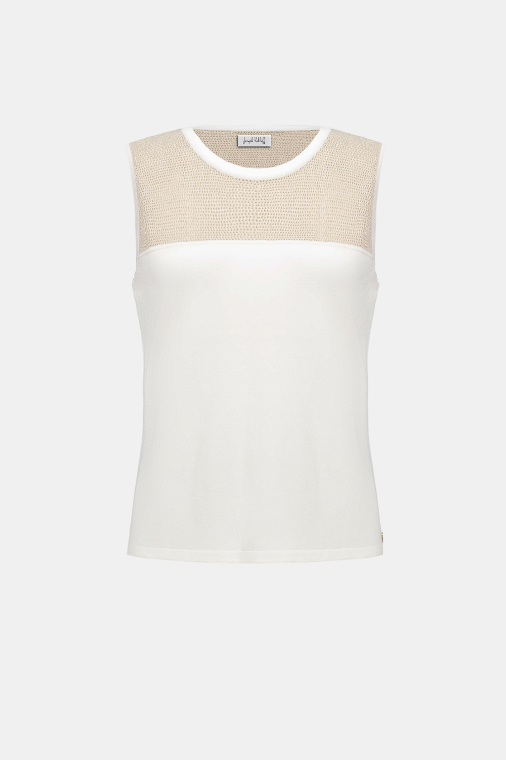 Joseph Ribkoff Soft Knit Straight Cami With Mesh Yoke 262612