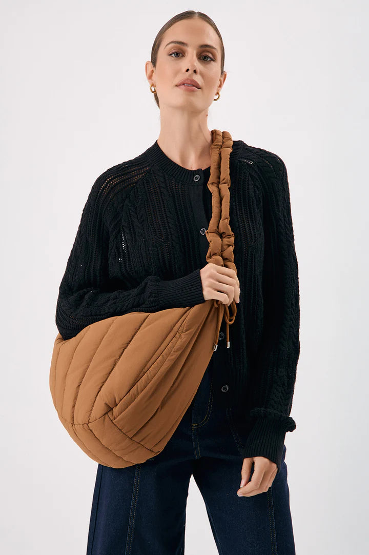 Adorne Quincy Quilted Nylon Tote AXD1967