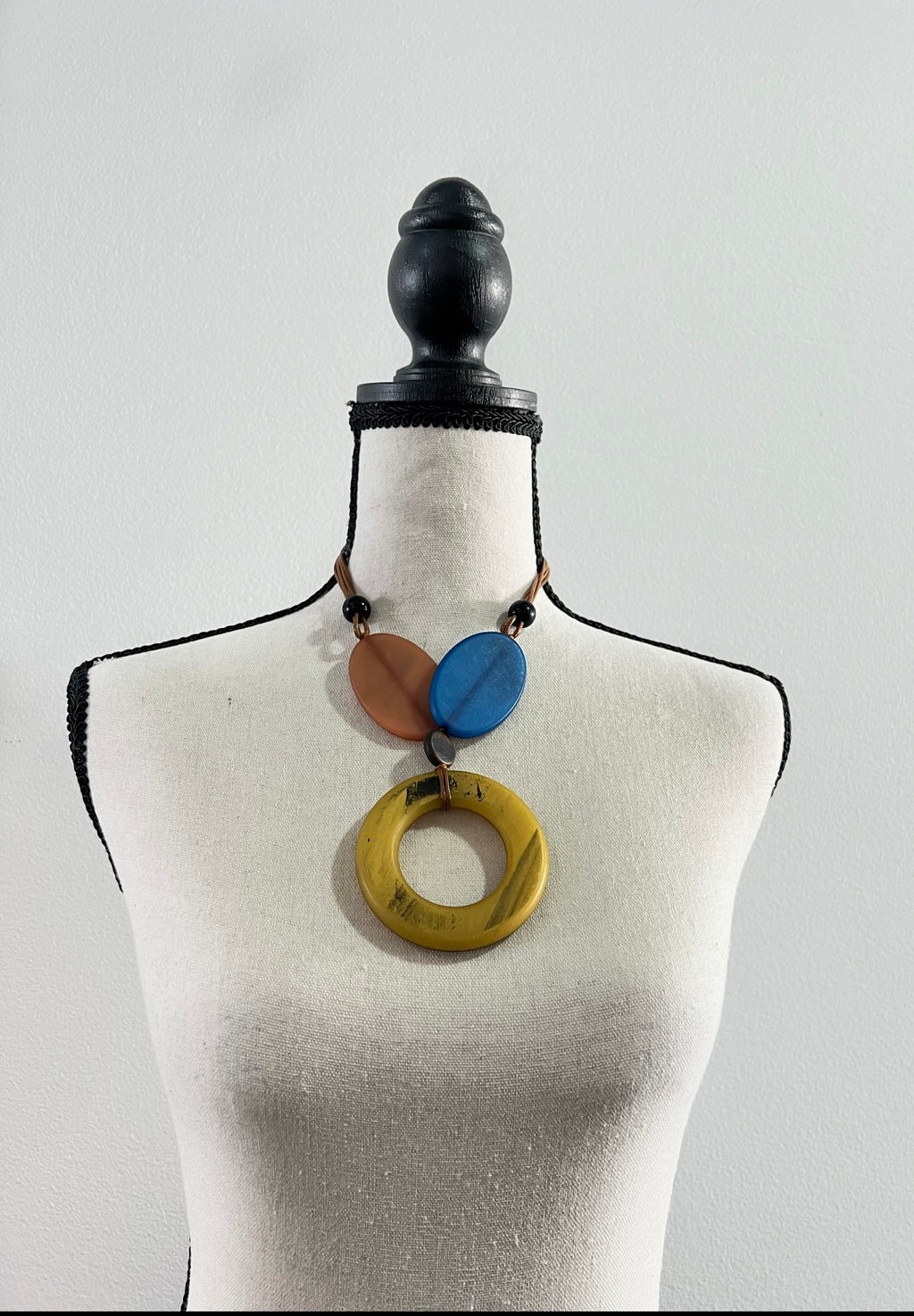 Blue Scarab Necklace N442135