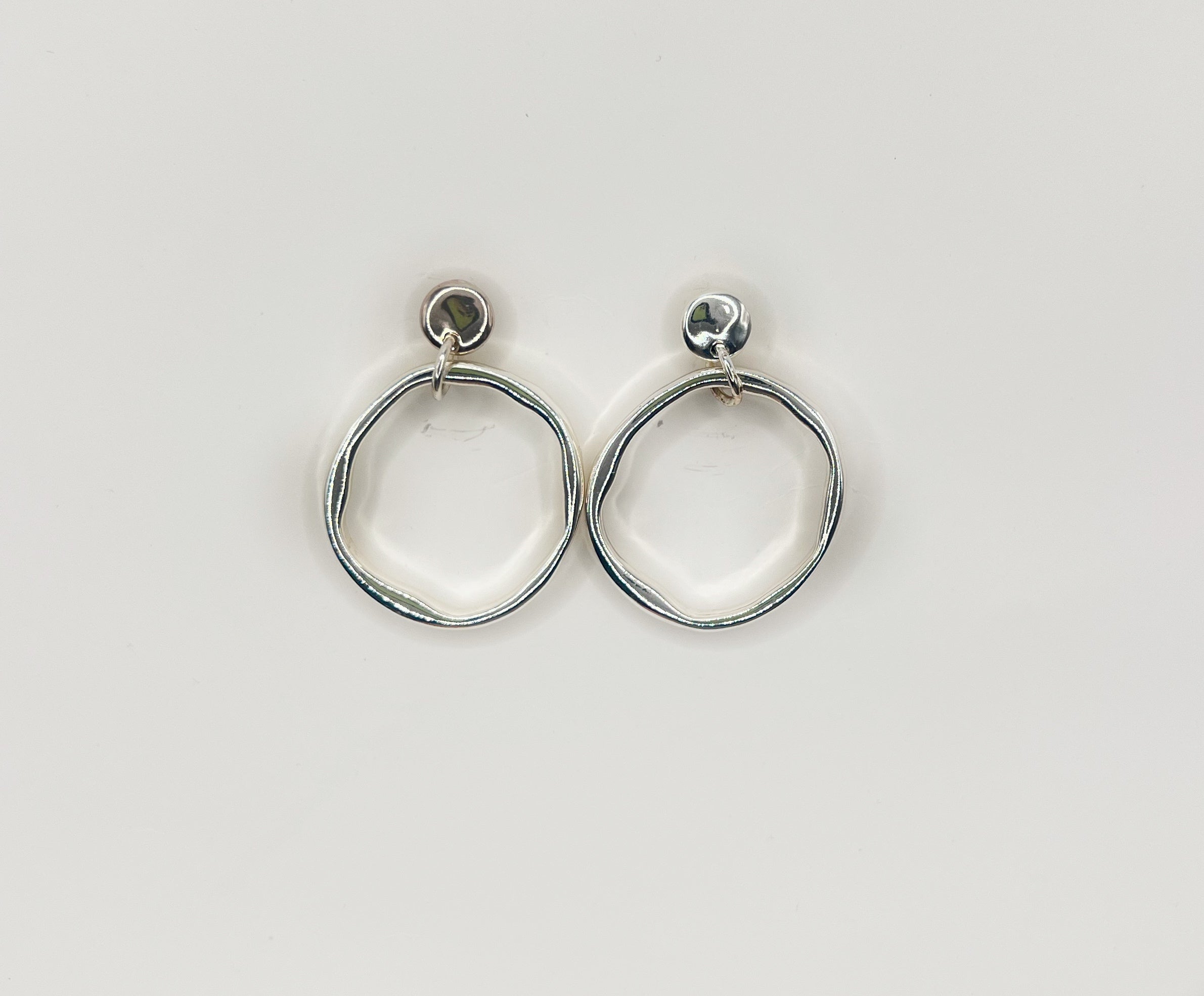 Blue Scarab Earrings BS220