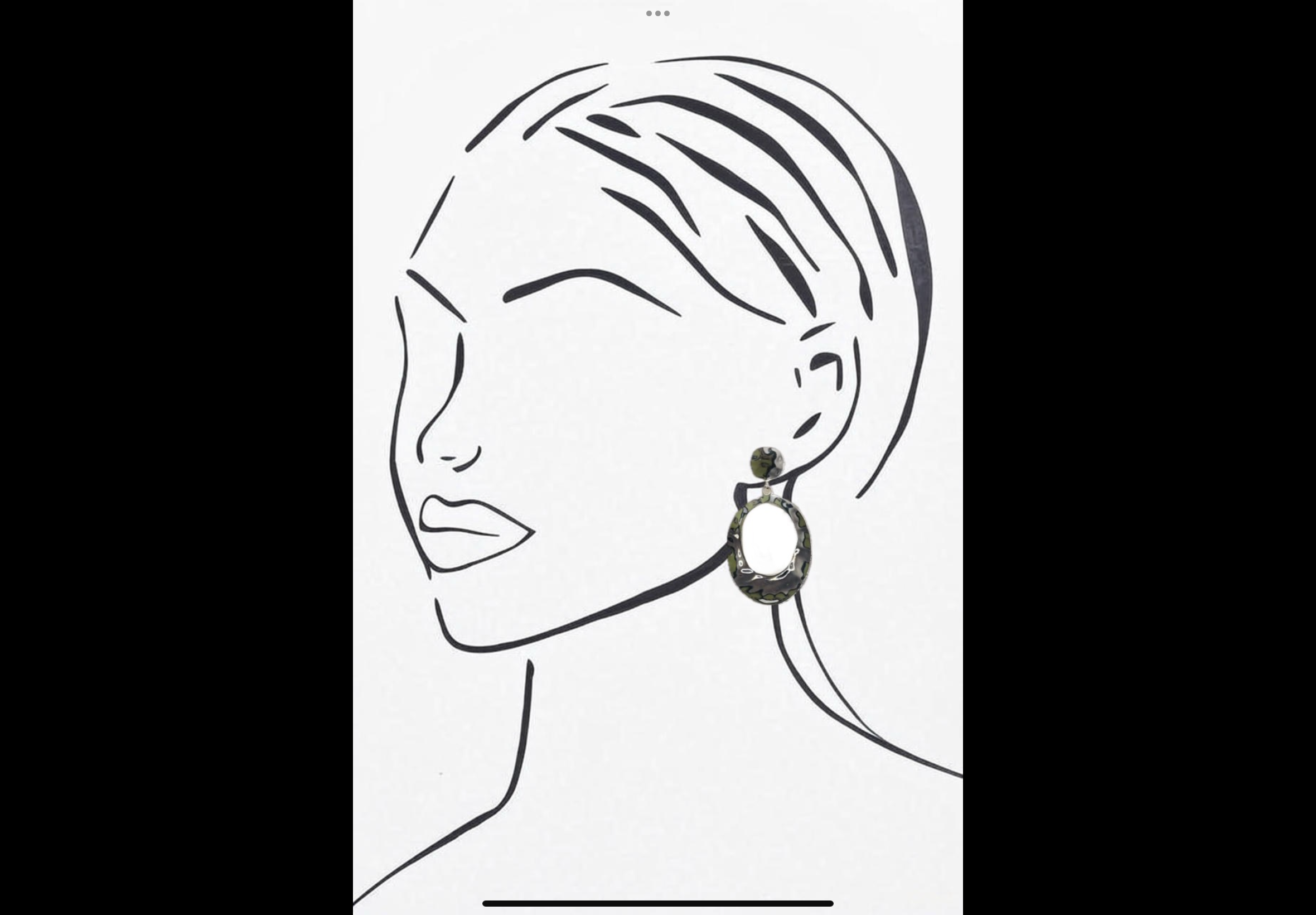 Blue Scarab Earrings BS179