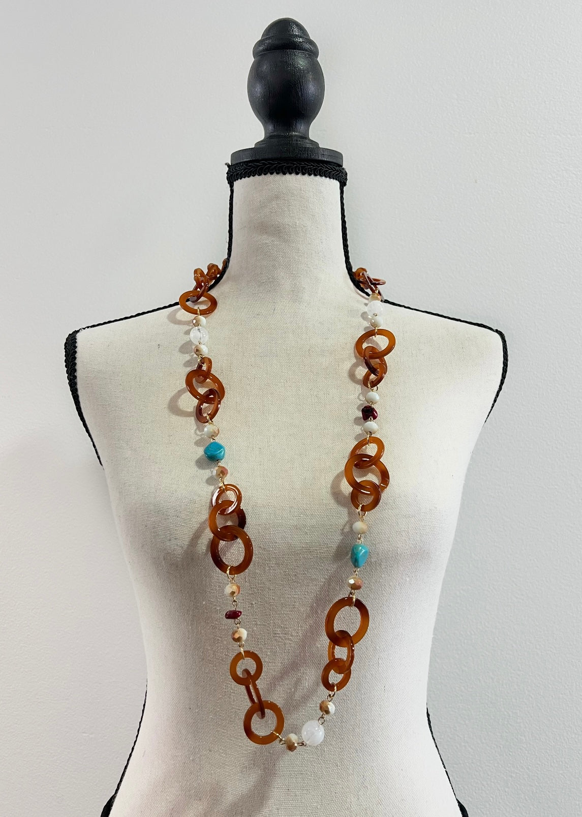 Blue Scarab Necklace BS161