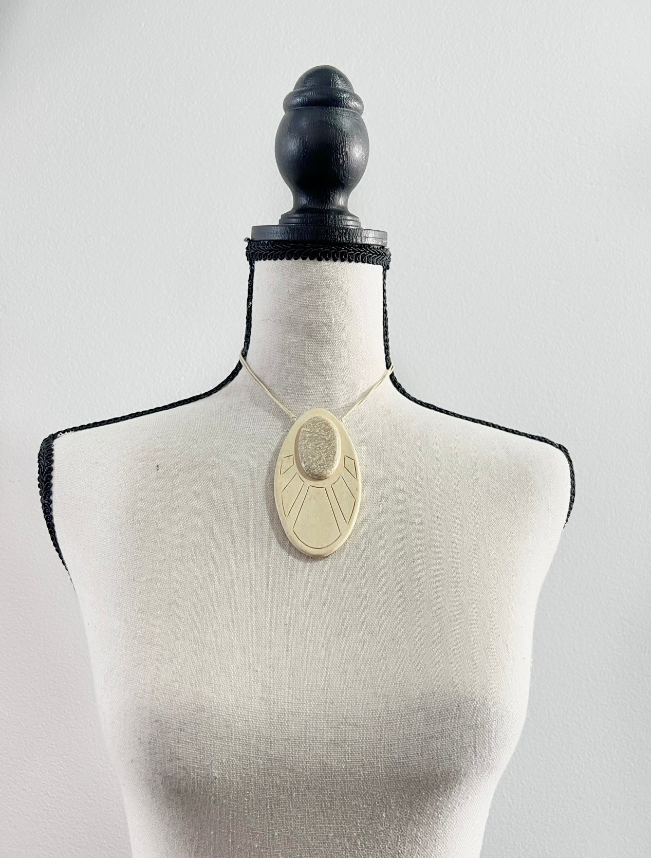 Corded Necklace W151