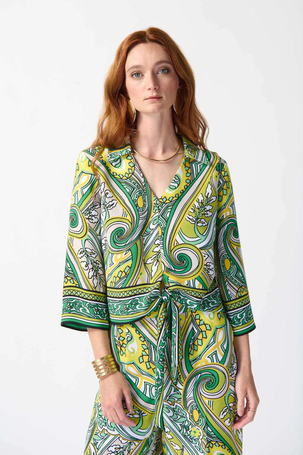 Joseph Ribkoff Tie Front Top 242009