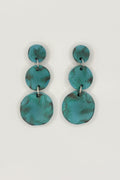 Blue Scarab Earrings BS231
