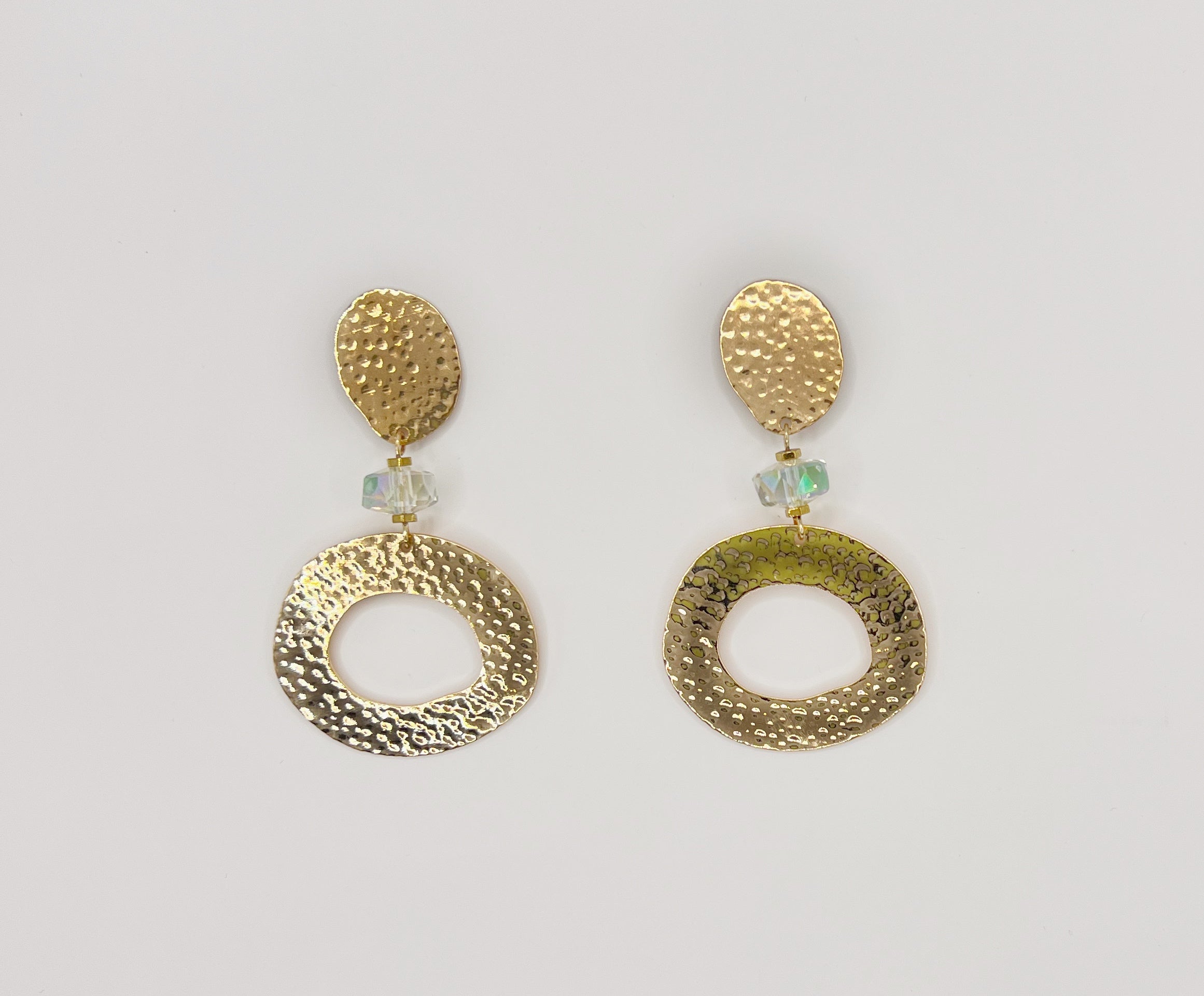 Blue Scarab Earrings BS226