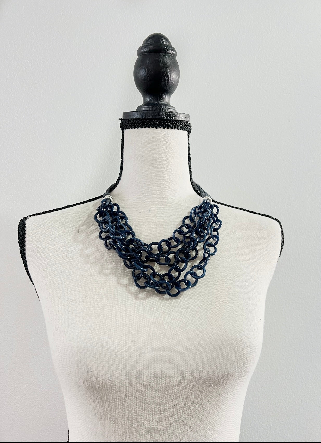Blue Scarab Necklace N472131