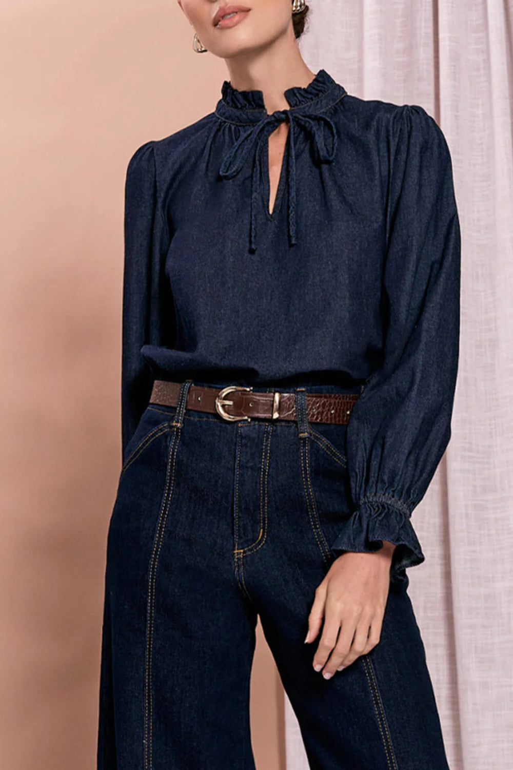 Adorne Metal Buckle Croc Jeans Belt ABD1726