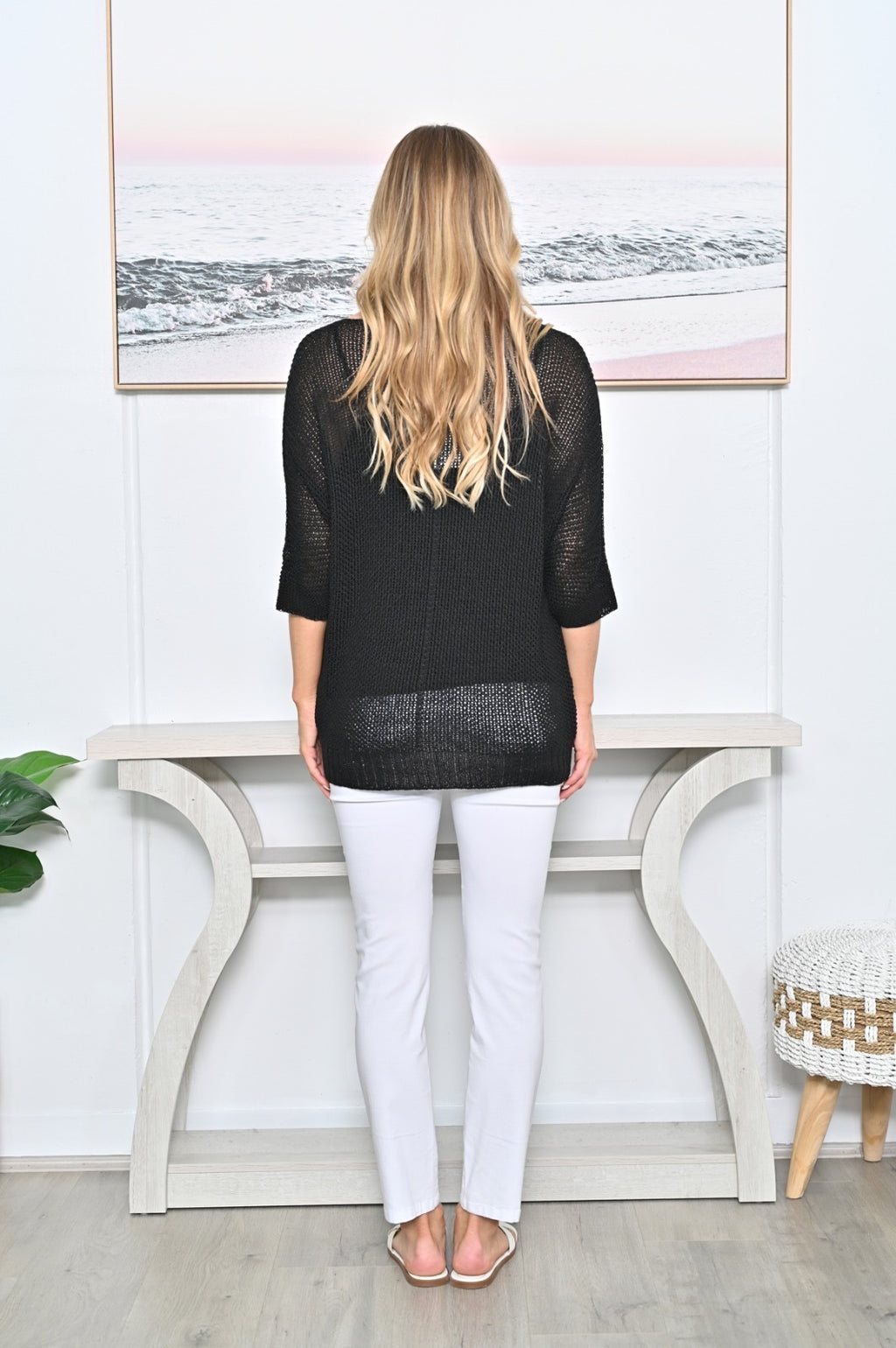 AE Luxe Net Cotton Top AE348