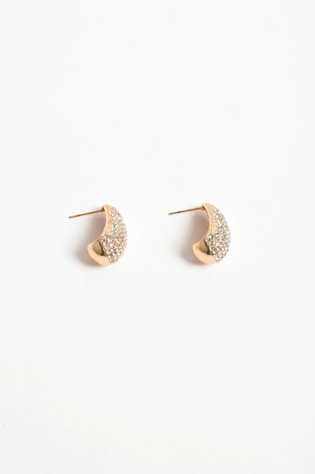 Adorne Cairo Diamante Teardrop Earrings - Crystal AED4237WHITGOLD