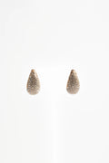Adorne Cairo Diamante Teardrop Earrings - Crystal AED4237WHITGOLD