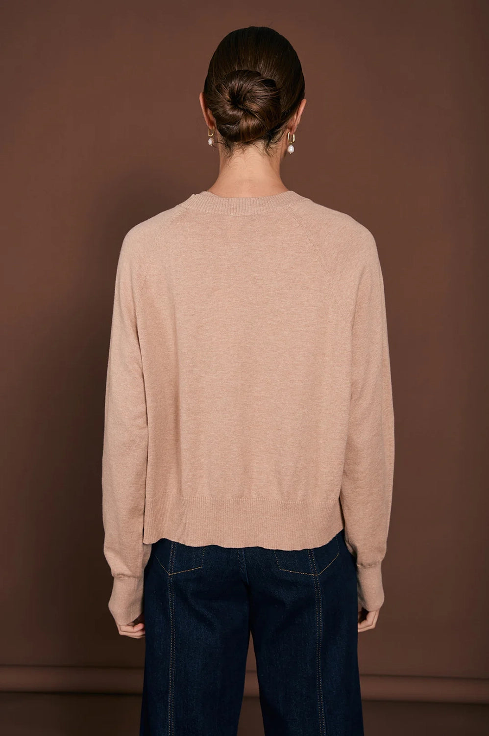 Adorne Freddy Cotton Cashmere Knit Cardigan AJD1905
