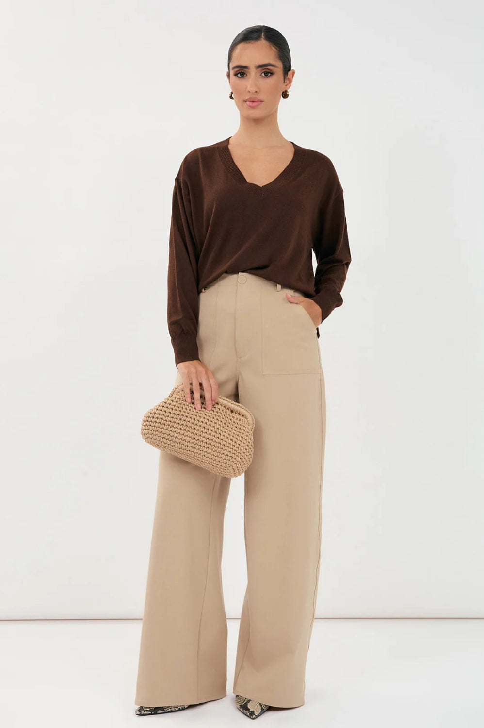 Adorne Emmie Full Length Pant AJD1920