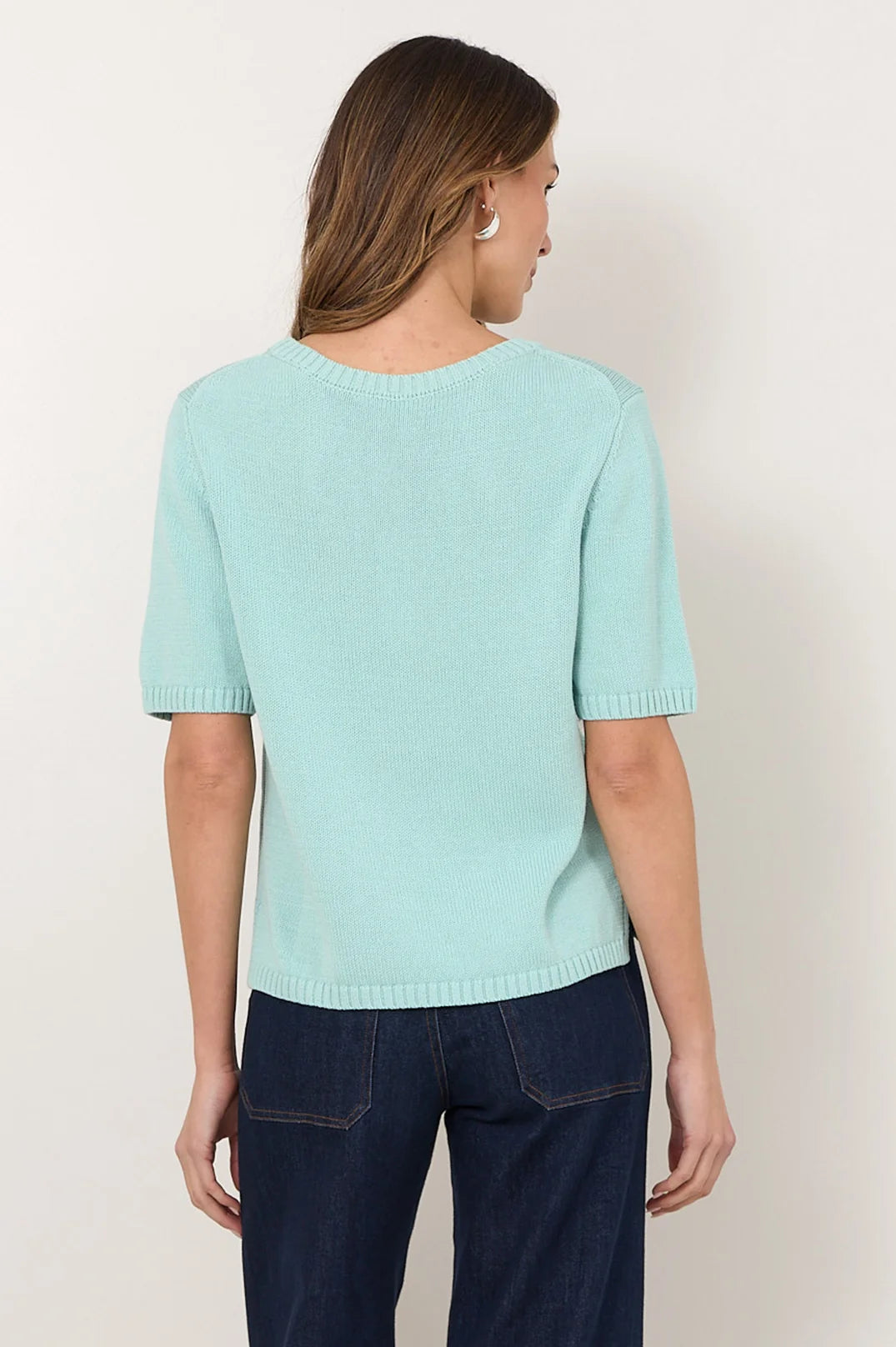 Adorne Kain Knit Top (Mint) AJD2542MINT