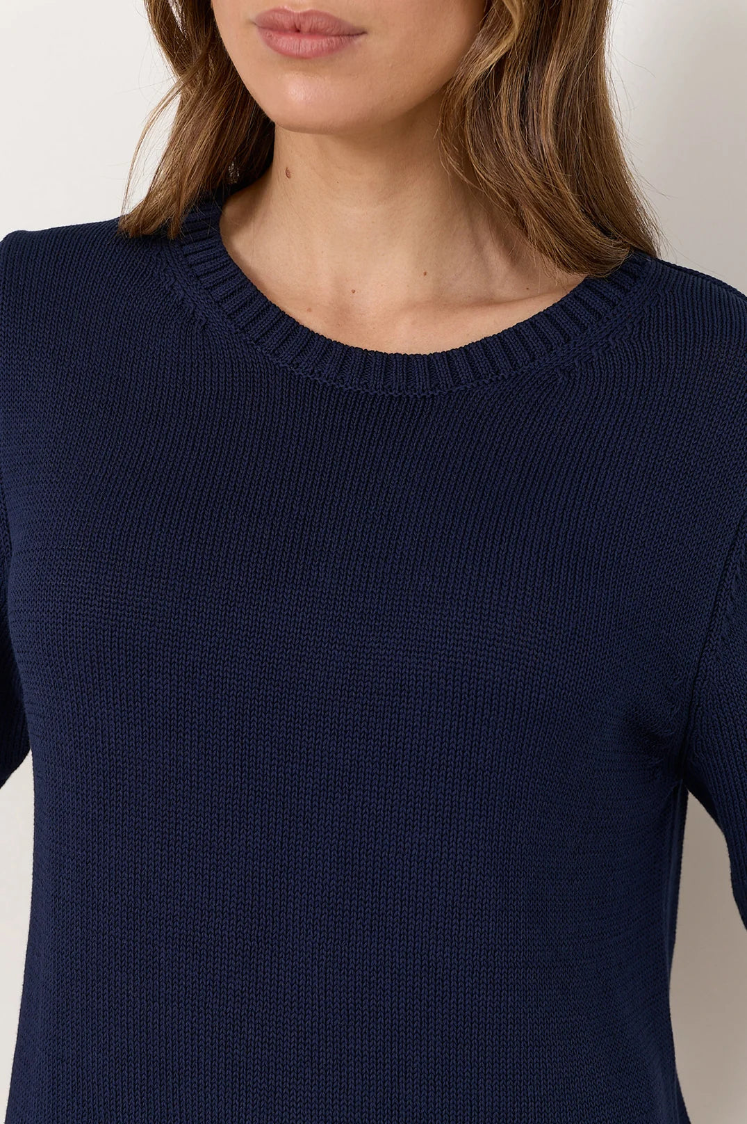 Adorne Kai Knit Top (Navy) AJD2542NAVY