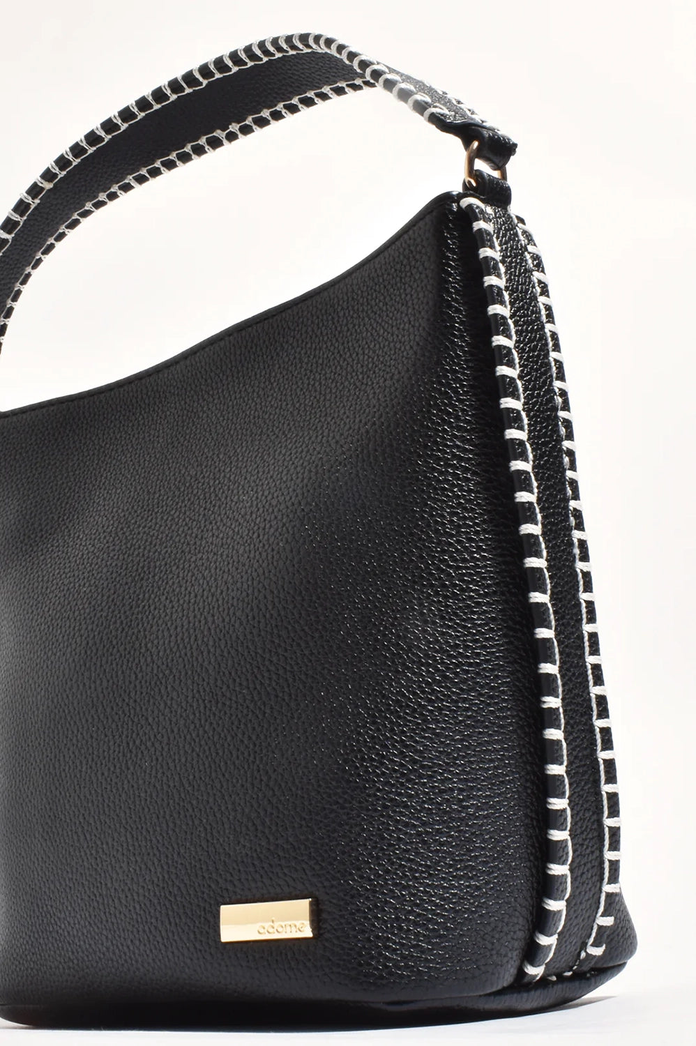 Adorne Stevie Blanket Stitch Bucket Bag AXD1780