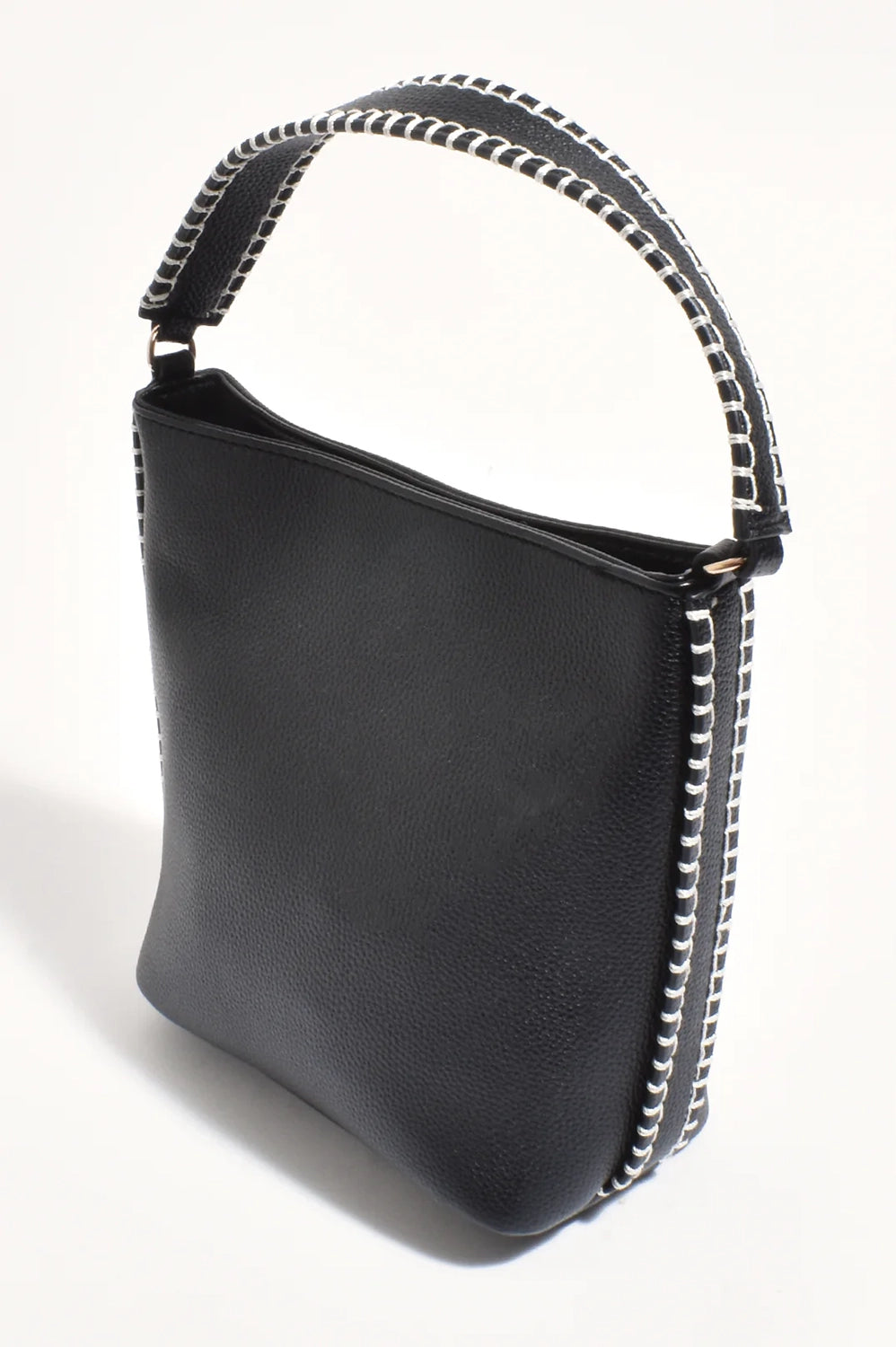 Adorne Stevie Blanket Stitch Bucket Bag AXD1780