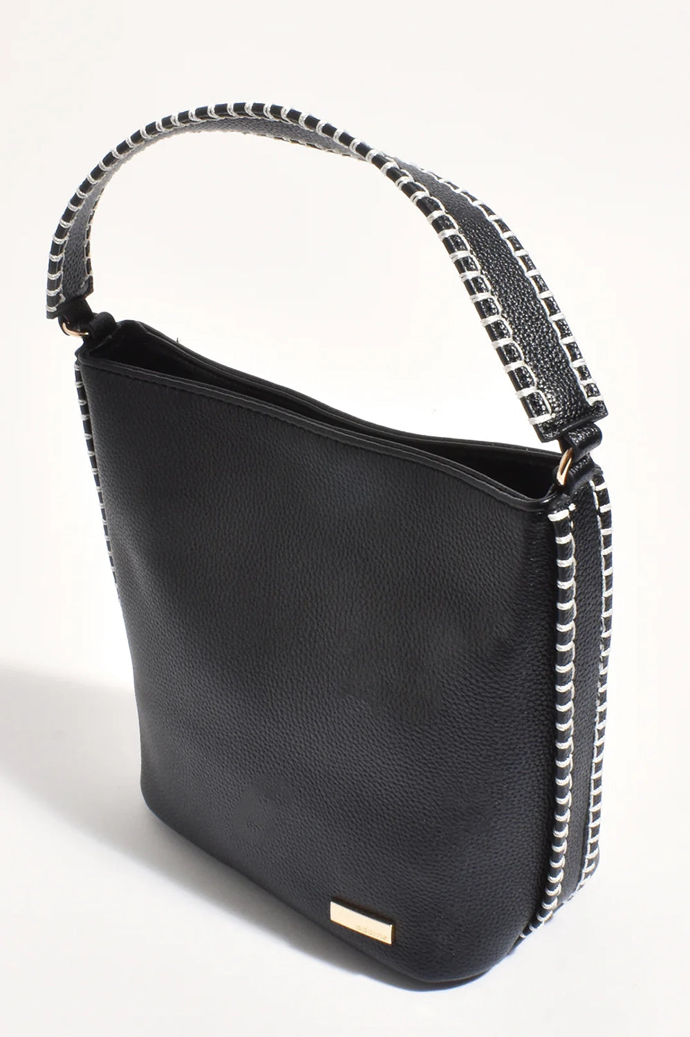 Adorne Stevie Blanket Stitch Bucket Bag AXD1780