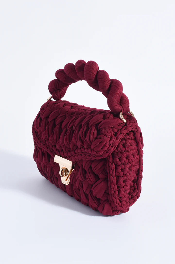 Adorne Annabel Chunky Plaited Handbag AXD1832