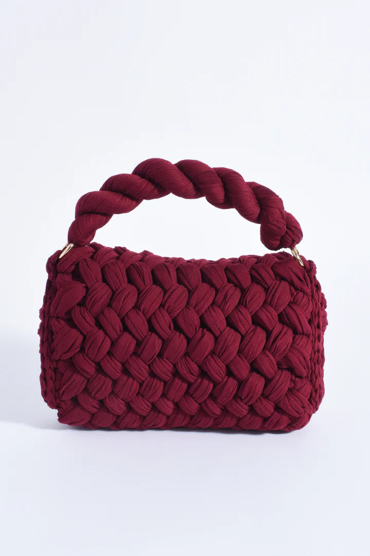 Adorne Annabel Chunky Plaited Handbag AXD1832